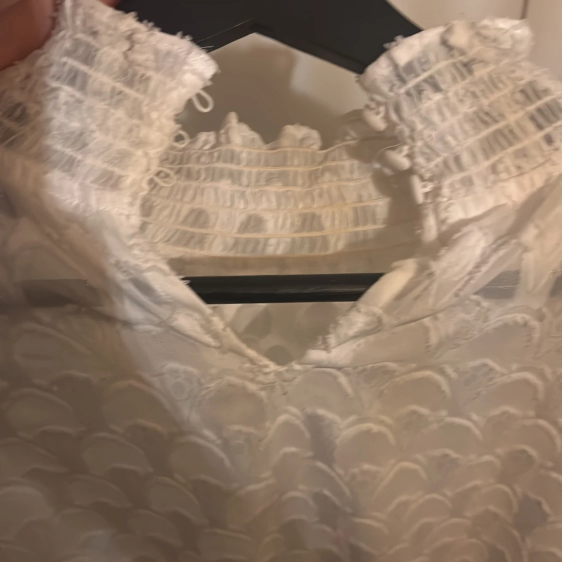 Vit blus med struktur från ONLY - 1