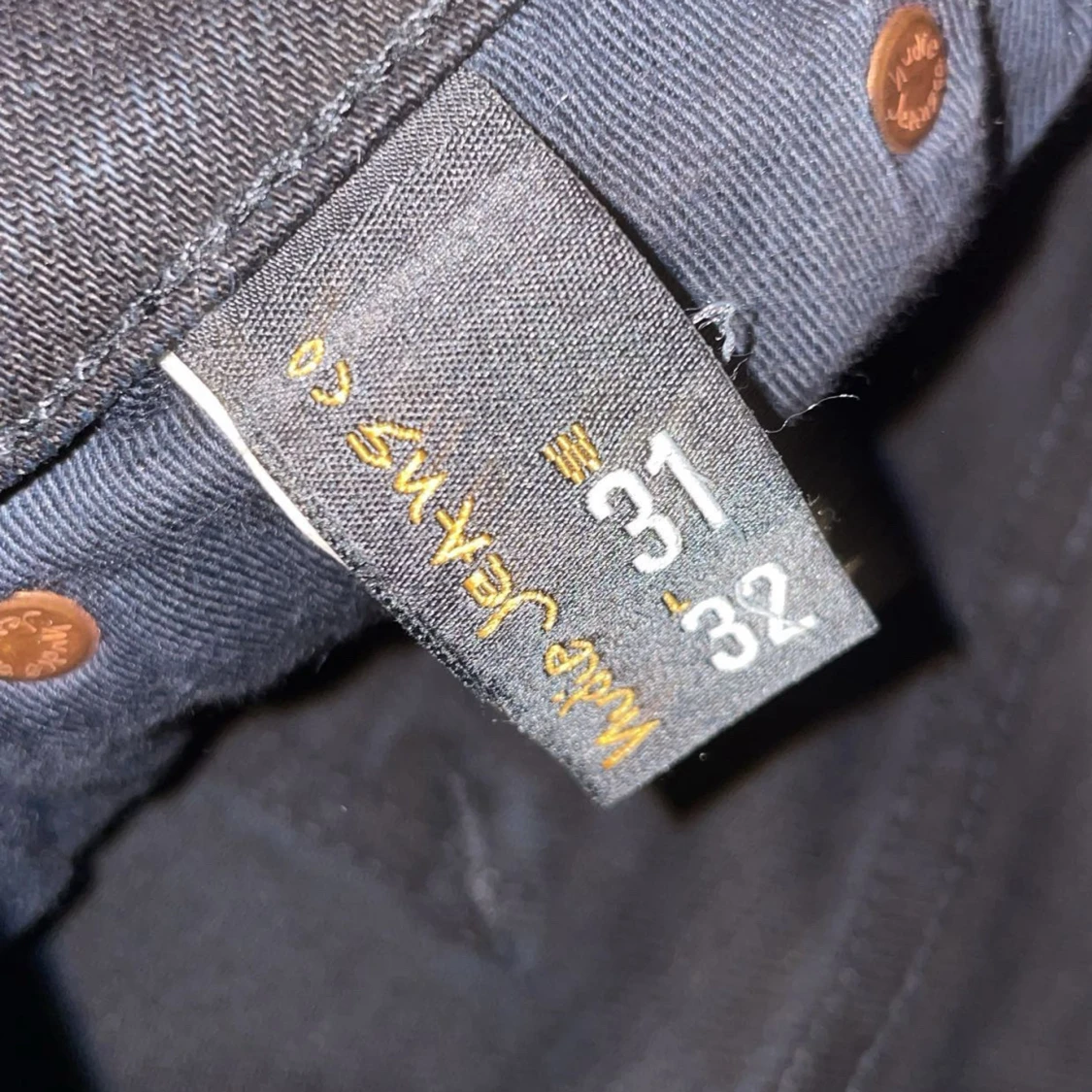 Svarta jeans från Nude Jeans Co, 31/32 - 2