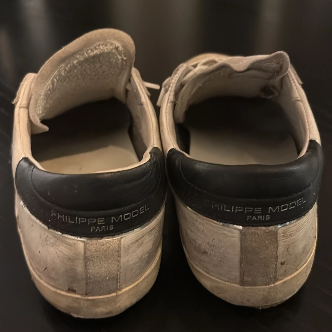 Philippe Model vita sneakers skinn - 1