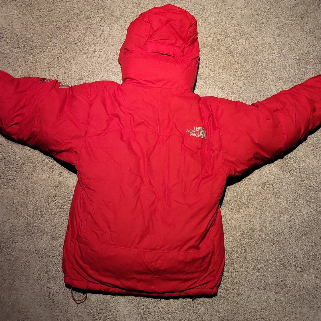 Röd dunjacka The North Face Summit - 1