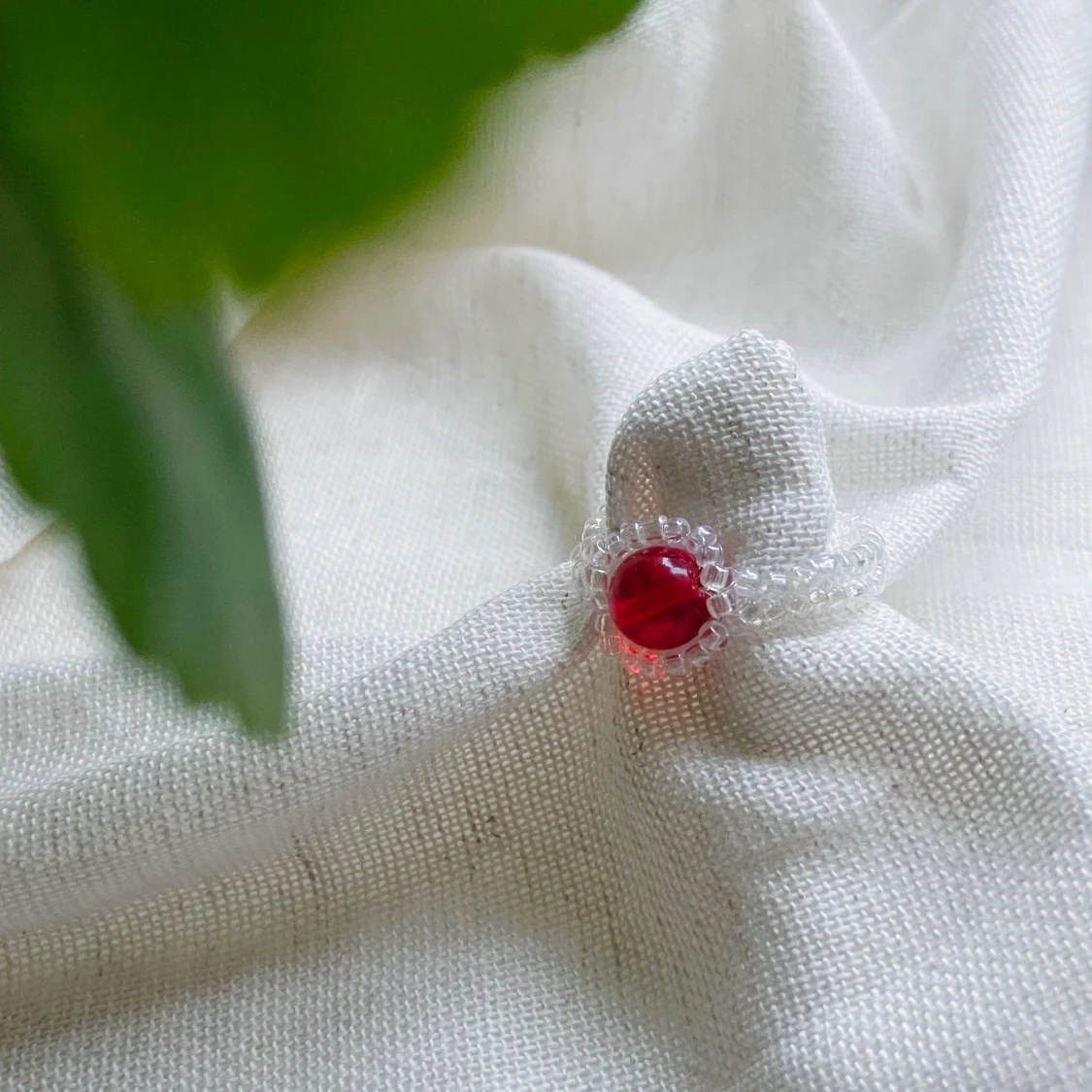 Pärlring ”Rubrum”