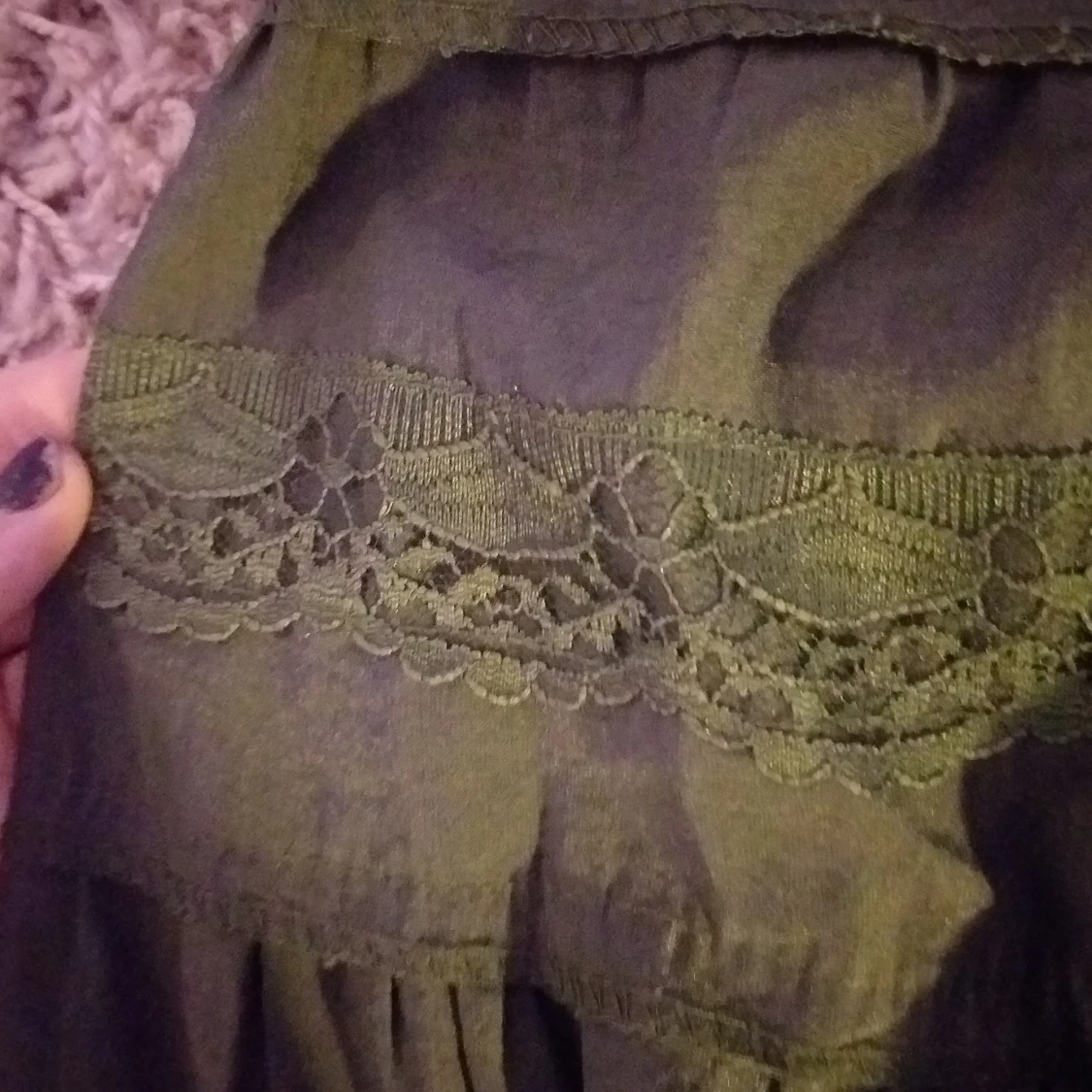 Cottagecore grön kjol - 91