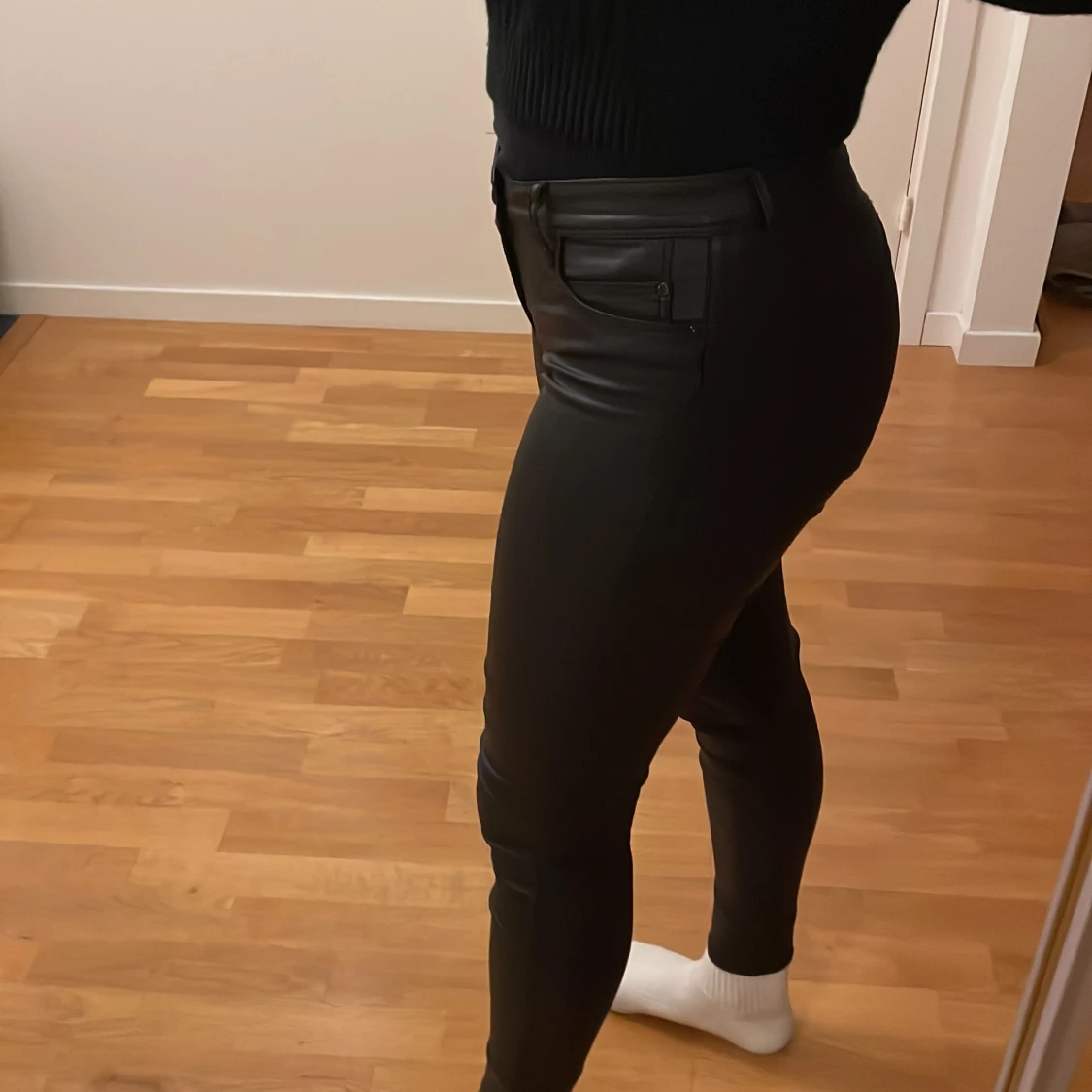Skinn byxor - 90