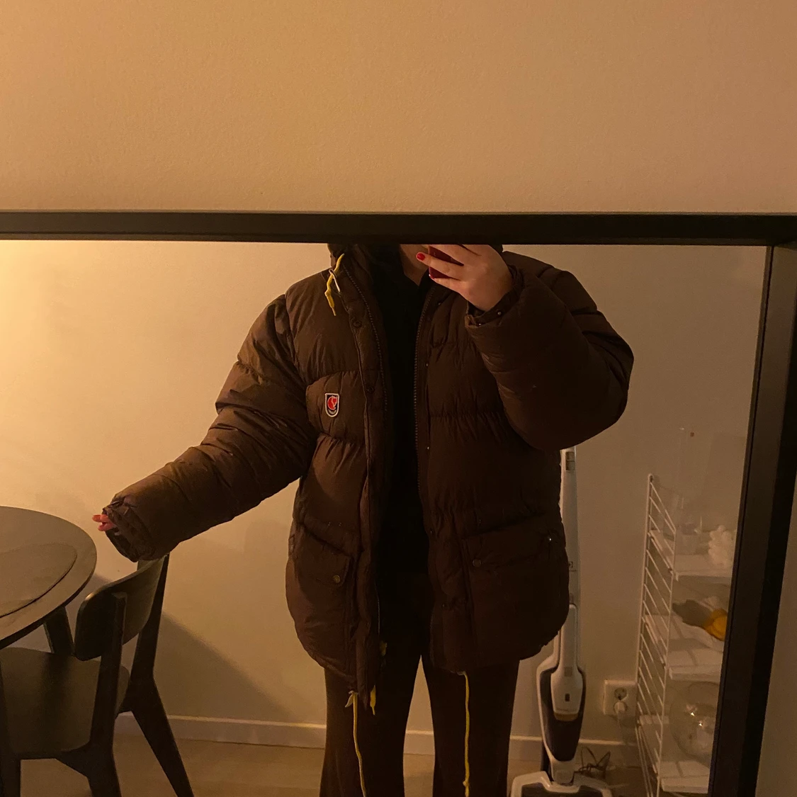 Brun Fjällräven jacka 