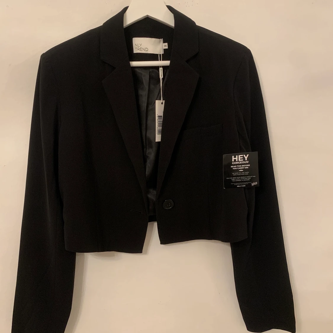 Oanvänd blazer