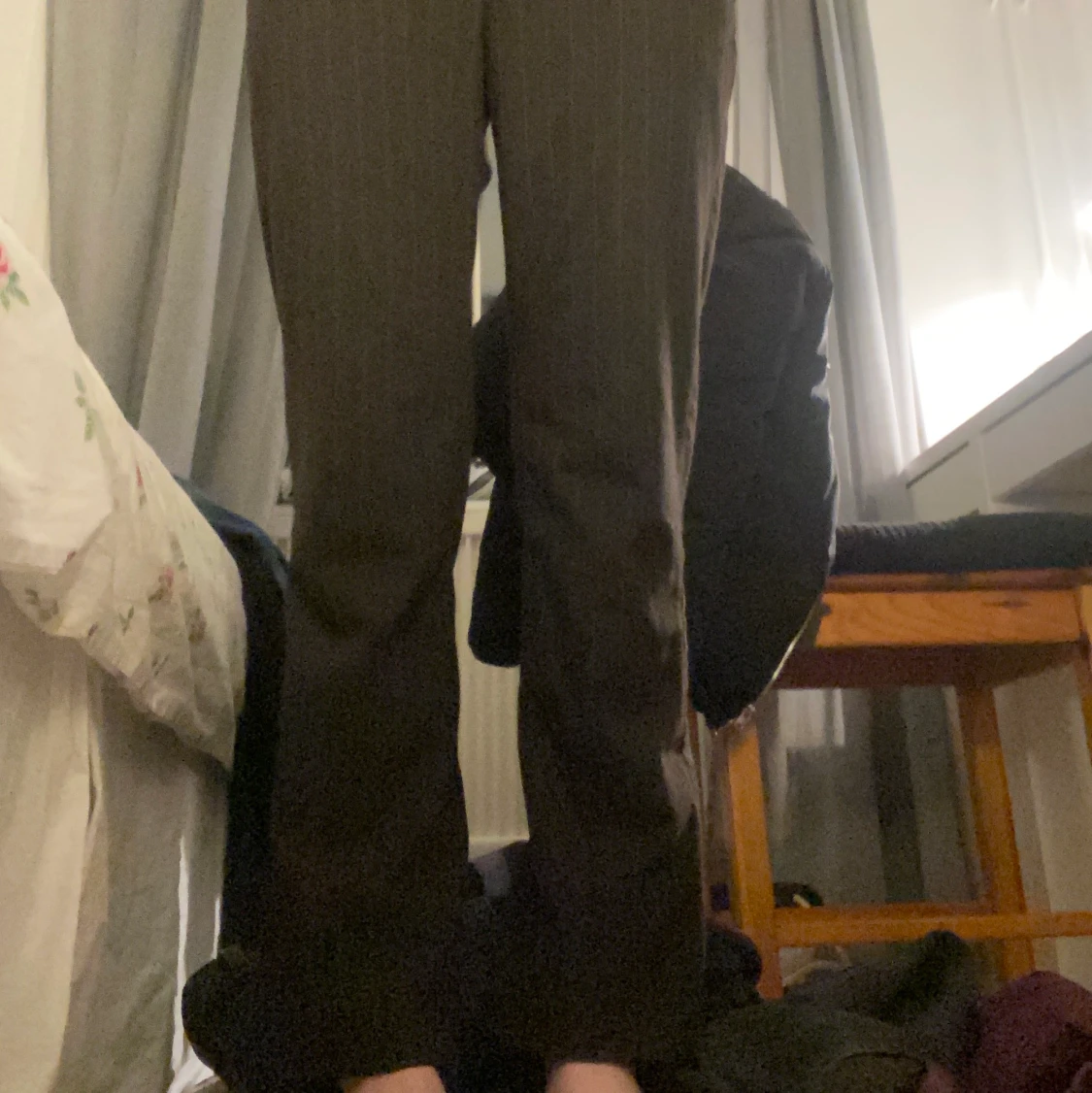 randiga kostymbyxor - 91