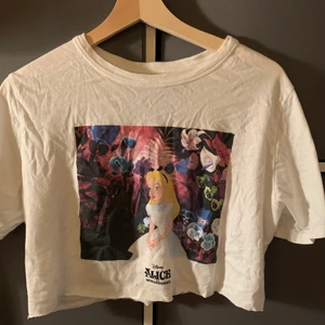 T-shirt - T-shirt med Alice i underlandet tryck från pull&bear. Storlek m men passar nog större och mindre. 59 + fralt