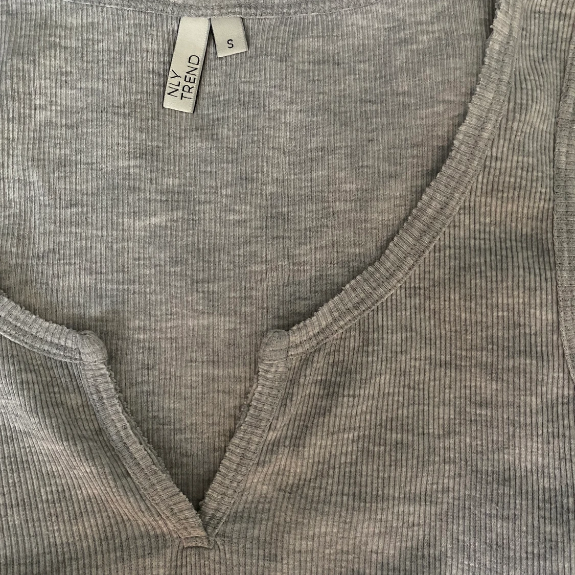 Grått linne Nelly, S - 90