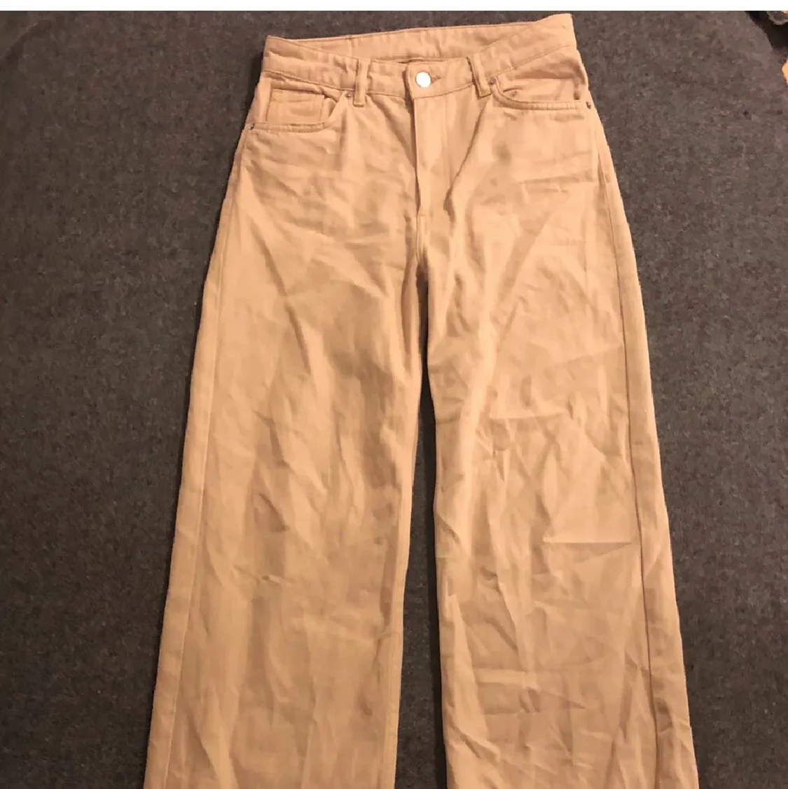 Monki yoko jeans beige - 90