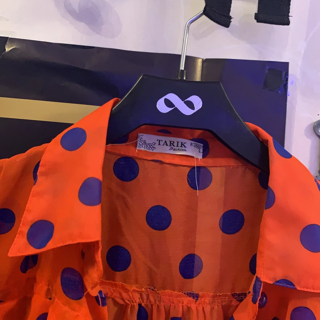 Sommar skjorta med knyte - 90