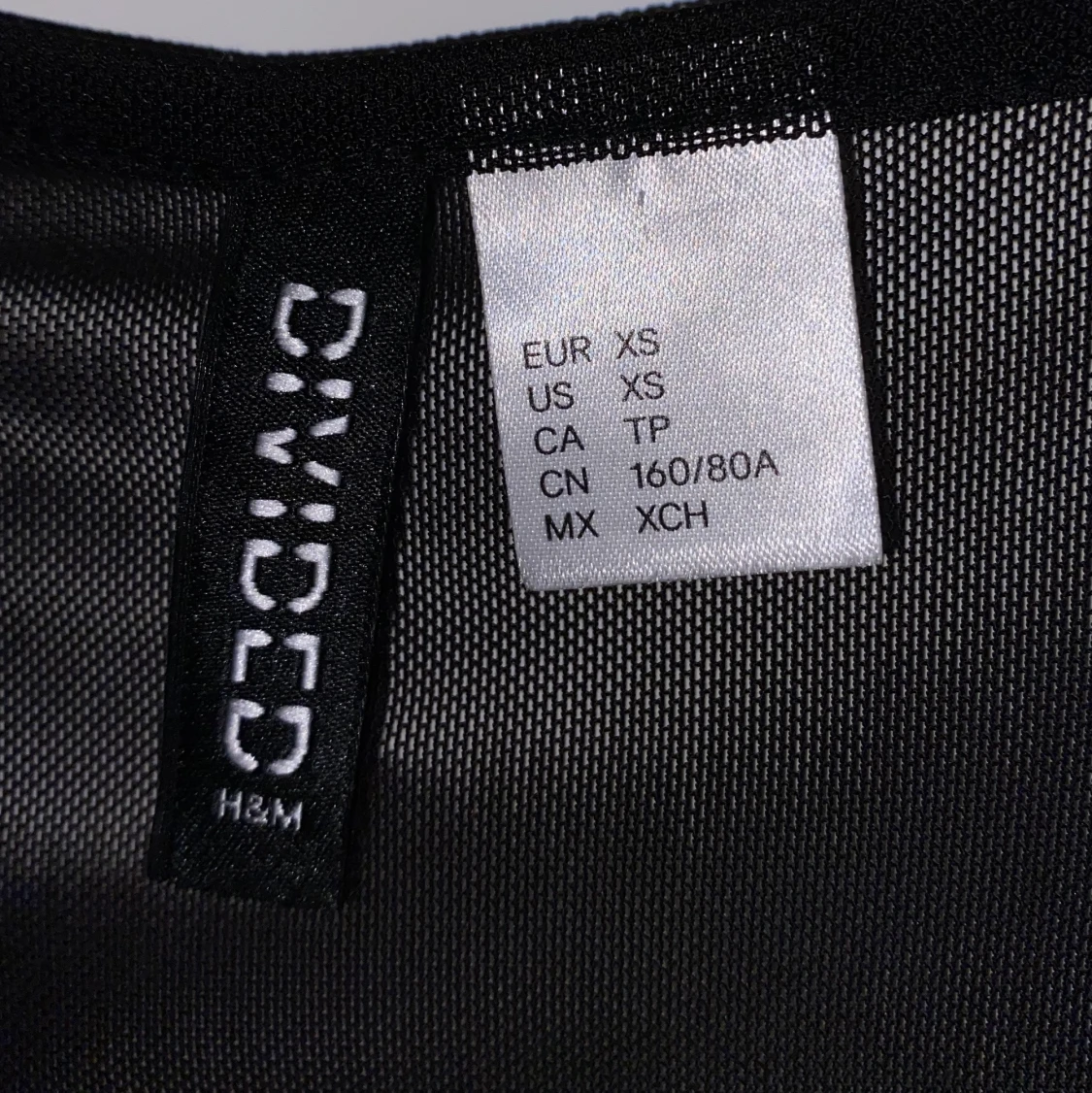 Meshtopp med broderi - 91