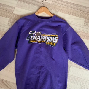 College tröja  - Säljer denna fina vintage tröjan som inte längre kommer till användning, storlek S men skulle säga att den är lite oversized 💕 200kr, köpare står för frakt