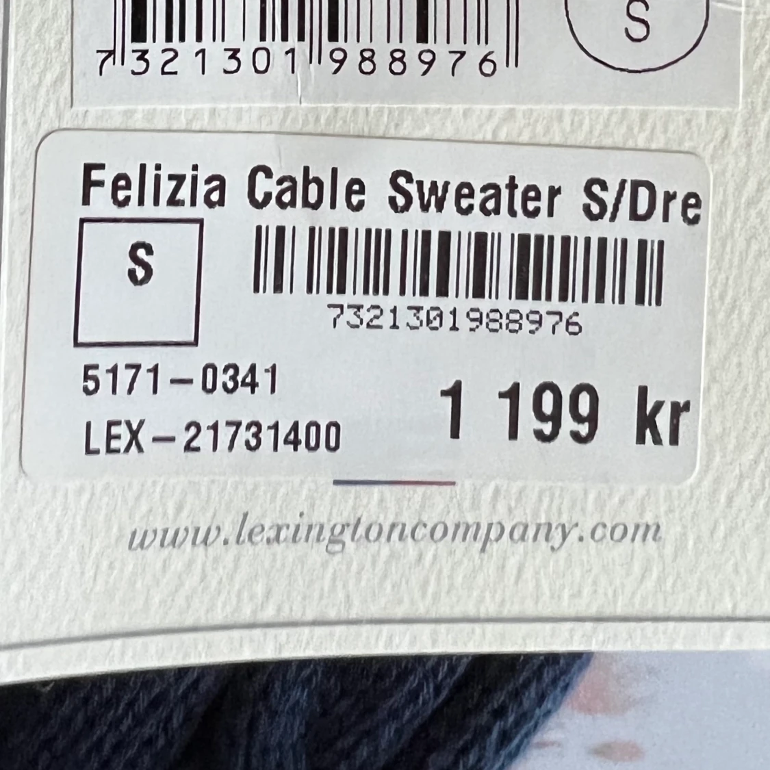 LEXINGTON stickat - OANVÄND - 90