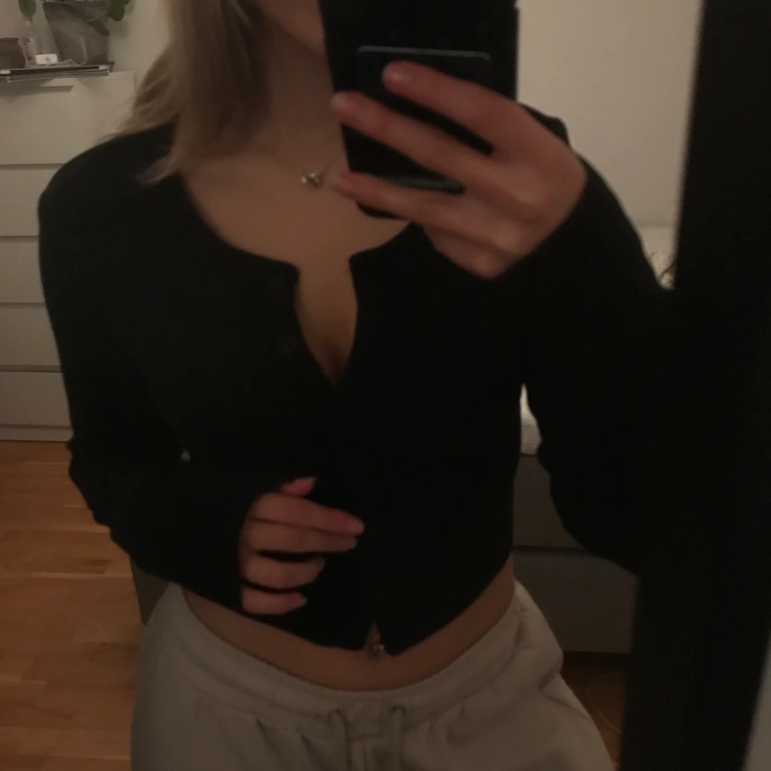 Svart kofta från Zara