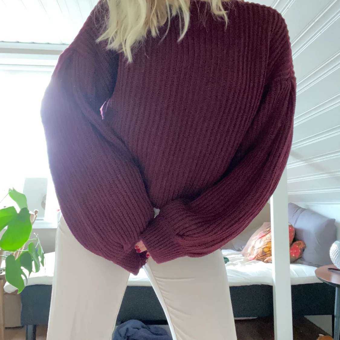 Stickad tröja NA-KD  - 90