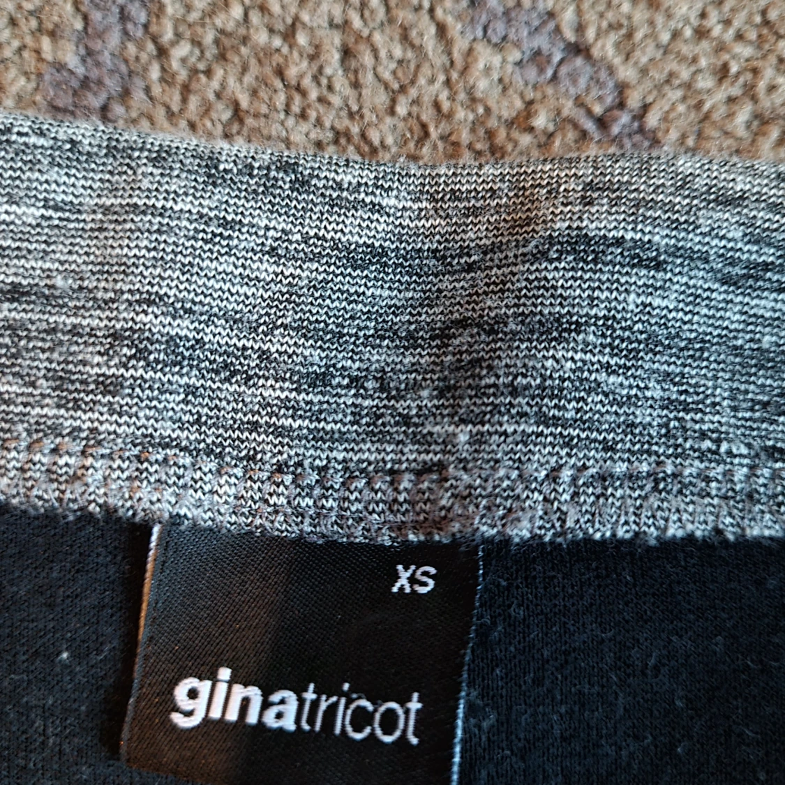 Gråmelerad pennkjol Gina Tricot XS - 91