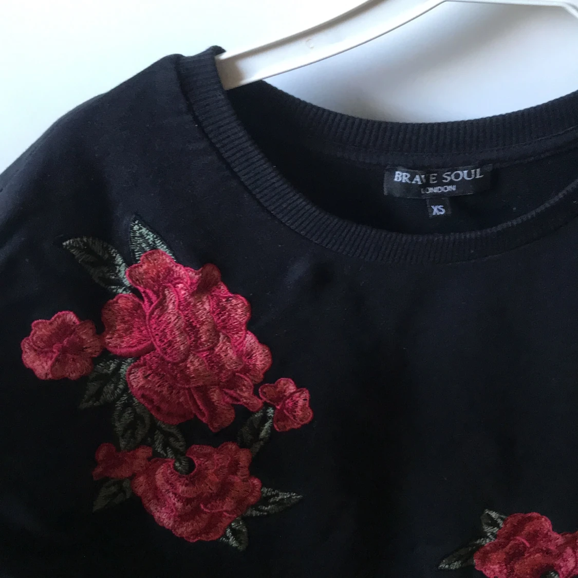 Svart sweatshirt  - 90