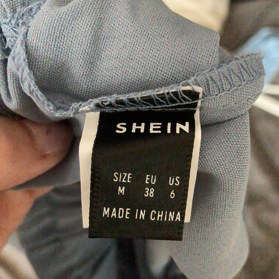 Gammelblå kjol - 91