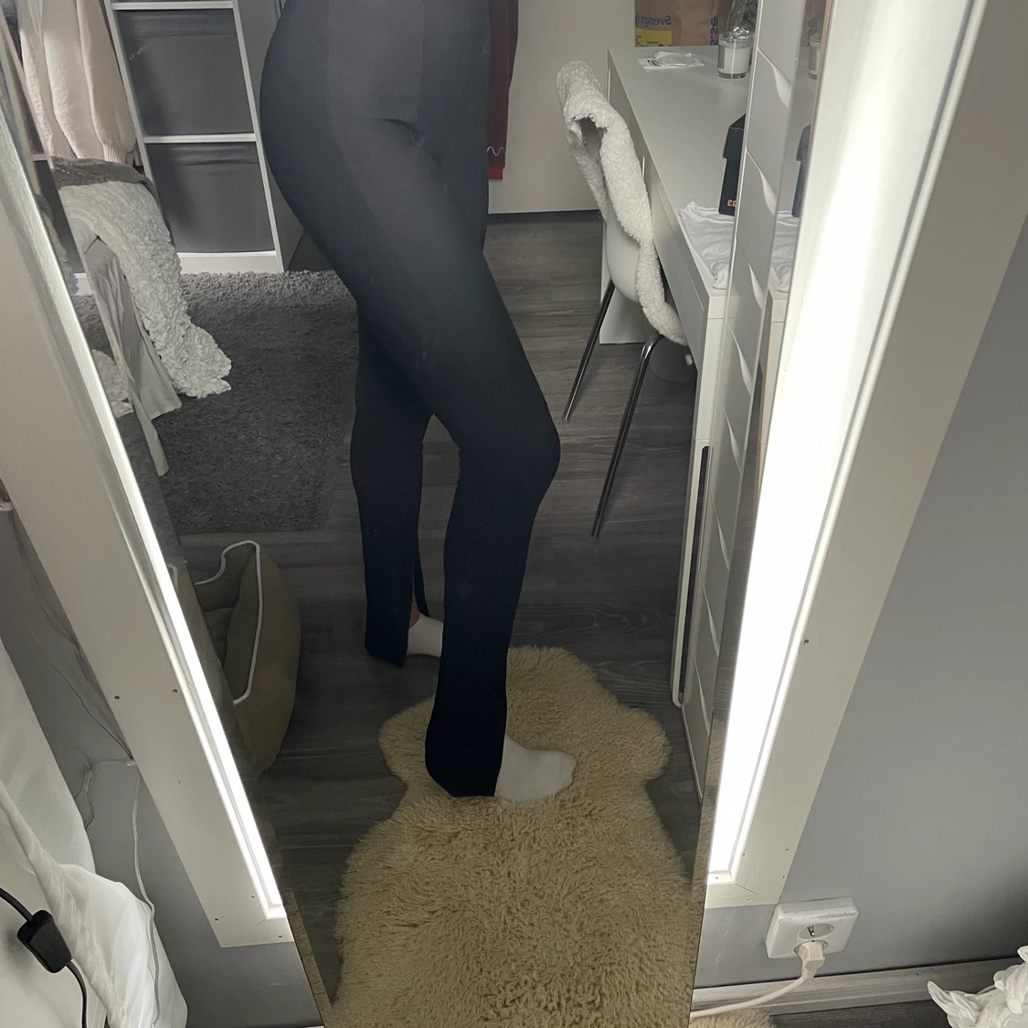 Byxor med slits - 90