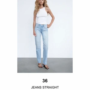 Zara jeans - Säljer super fina zara jeans! Köpta förra veckan och använda en gång💕 200+frakt💕⚡️buda gärna💕 är runt 166/167
