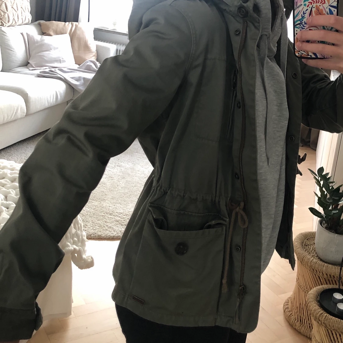 Levis militärgrön jacka strl.M - 91