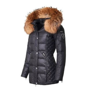 Rock and blue jacka - En väldigt fint rock and blue jacka, äkta päls.