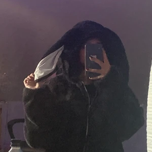 ♡ black bunny ears fluffy jacket ♡ - SUCH A CUTE ZIP UP!!!!!! never worn bc fits too big on me (really sad about that 😭)