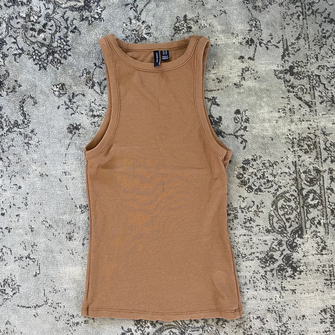 Basic brun topp  - 90