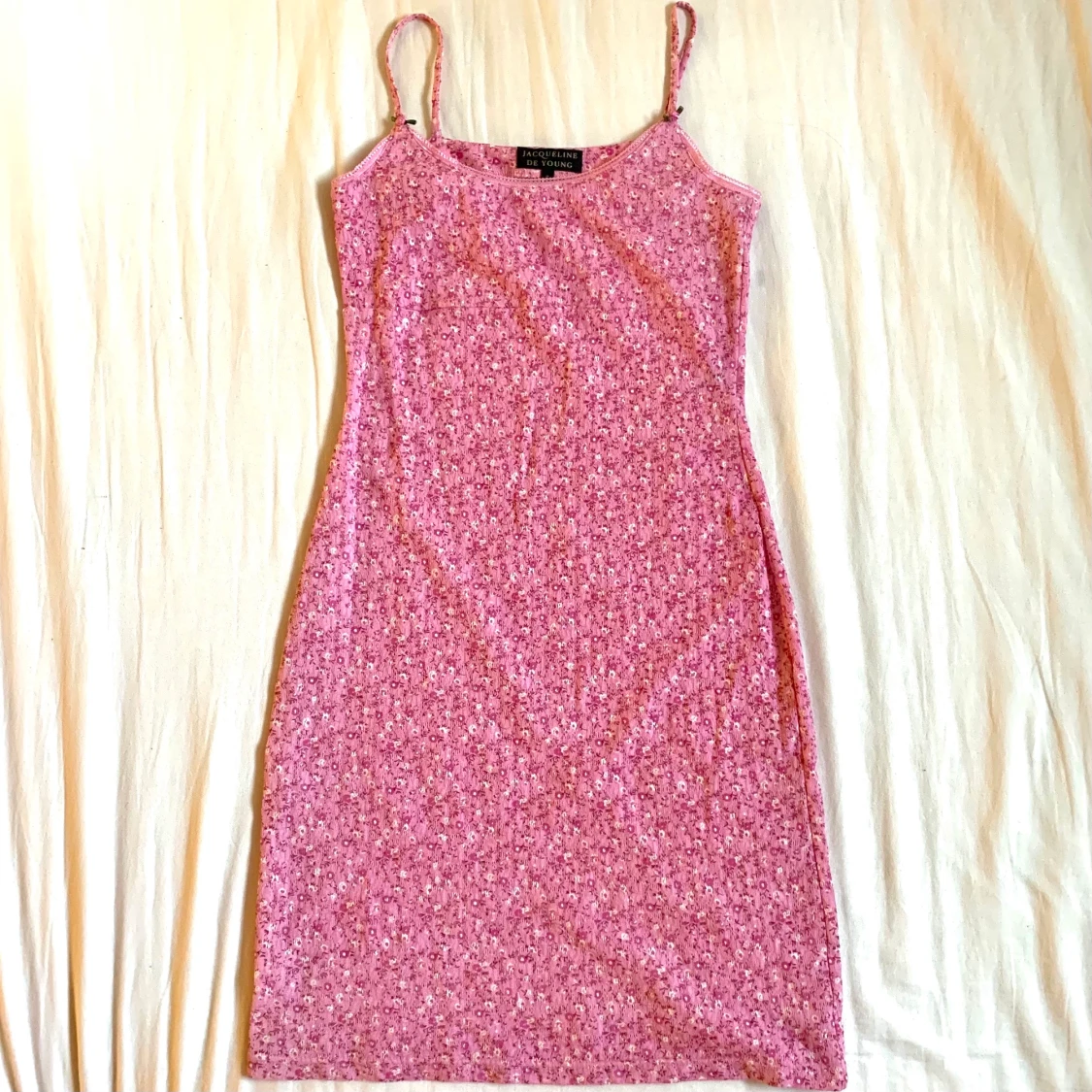 Blommig mini klänning 