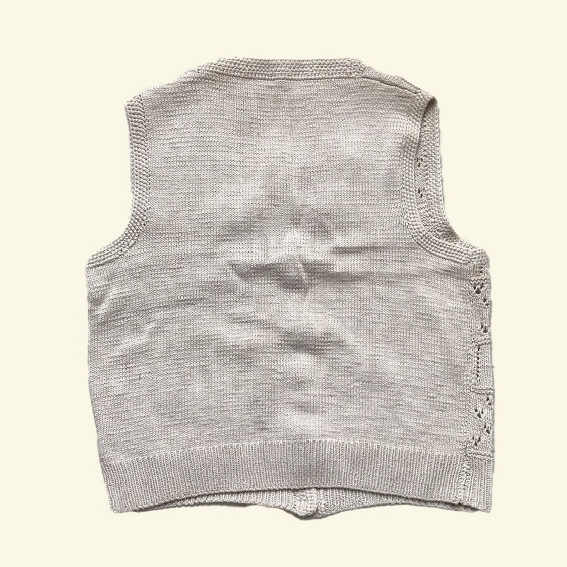 Stickad väst - 90