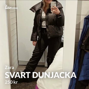Dunjacka från zara - Inga slitningar eller så. Strl 38