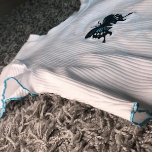 Fräjils tröja  - En fräjils tröja från Shein typ oanvänd storlek xs blå detaljer✨ mötas kan skicka med post men föredrar mötas 