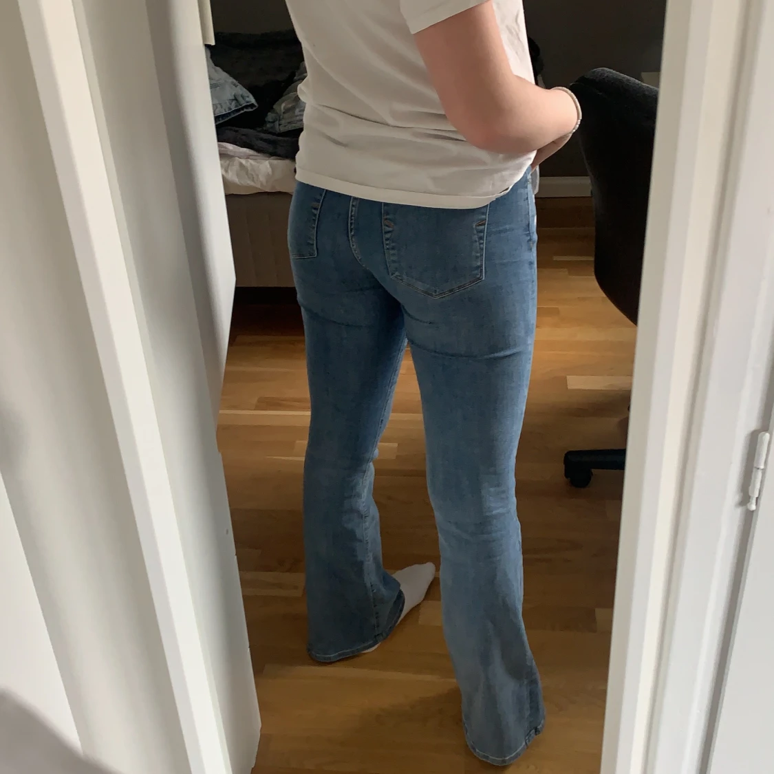 Bootcut jeans blå - 90