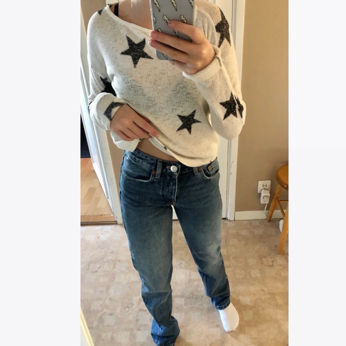 Tröja med stjärnor 