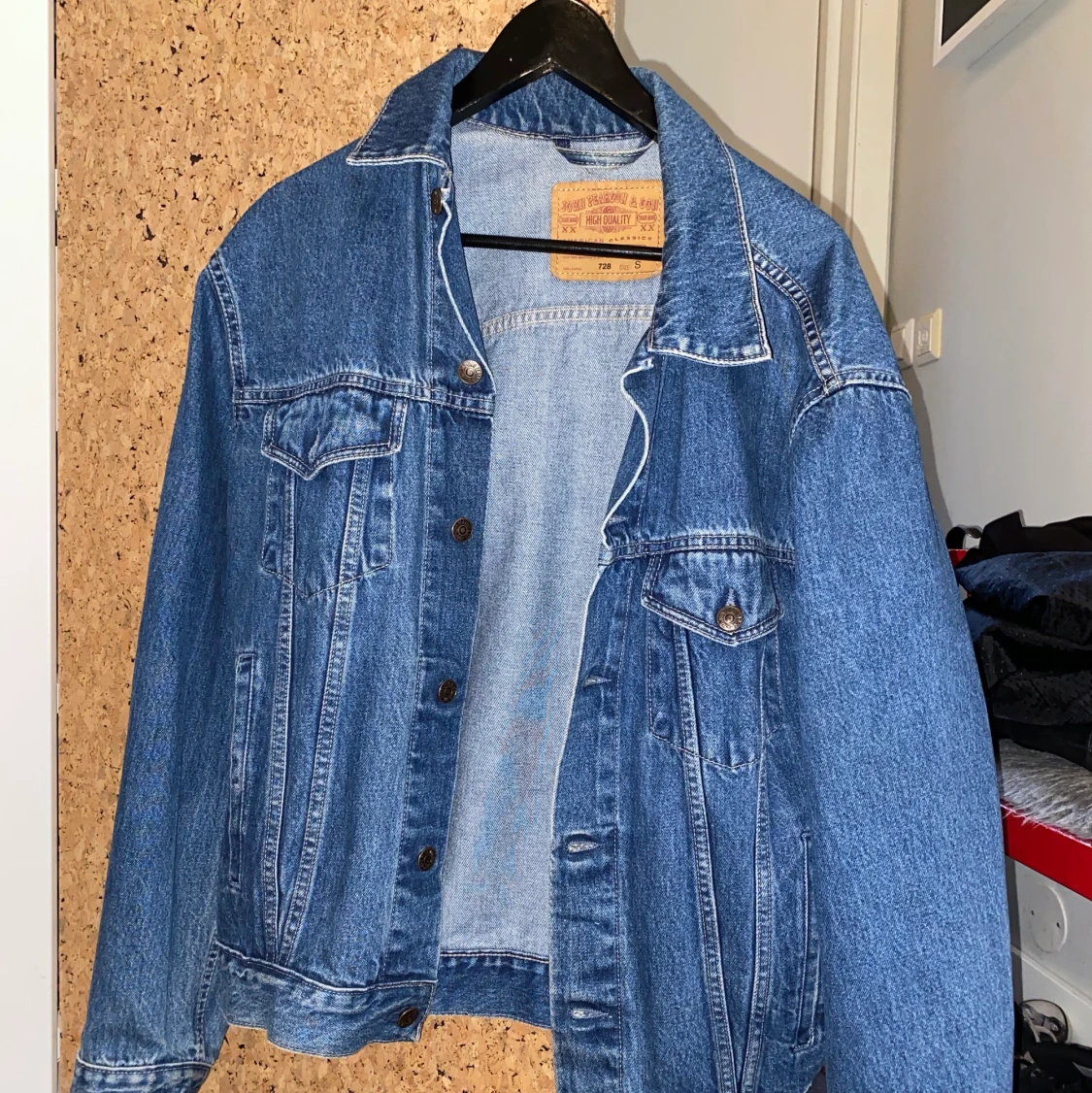 Ocersized jeansjacka 