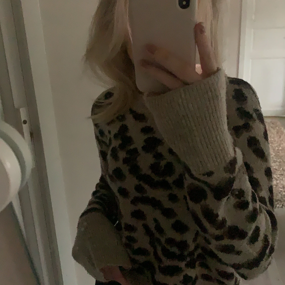 Leopard stickad tröja från H&M - 91