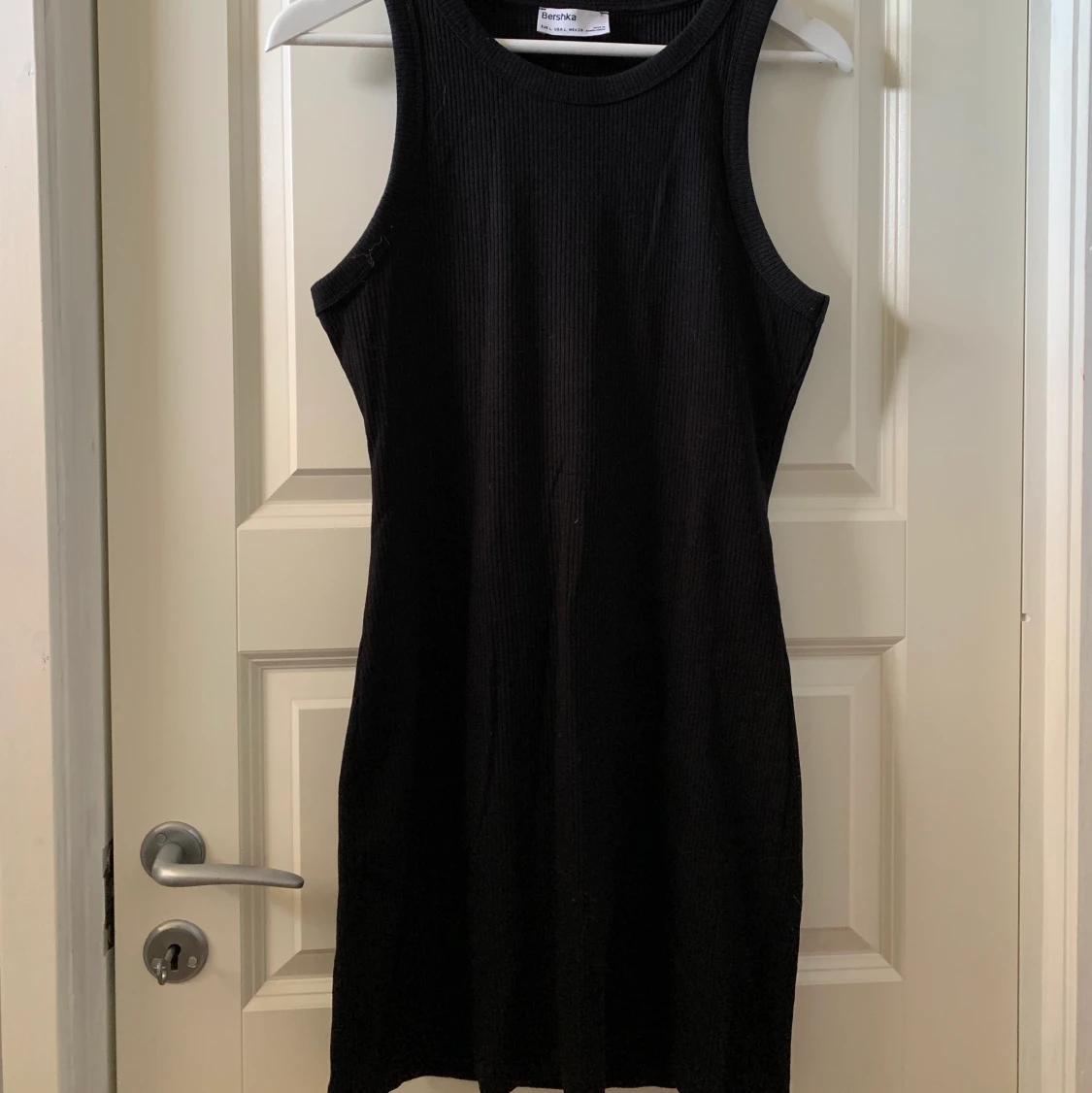 Bershka ribbad klänning storlek L