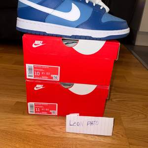 Dunks dark marina blue storlek 44 & 45 för 1649 kr Kvitto + original boxen ingår Skriv gärna om bud och om fler bilder