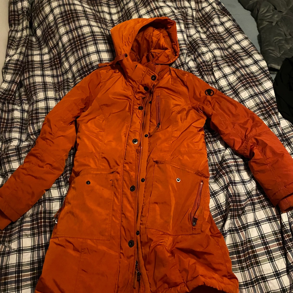 Skit skön vinter jacka