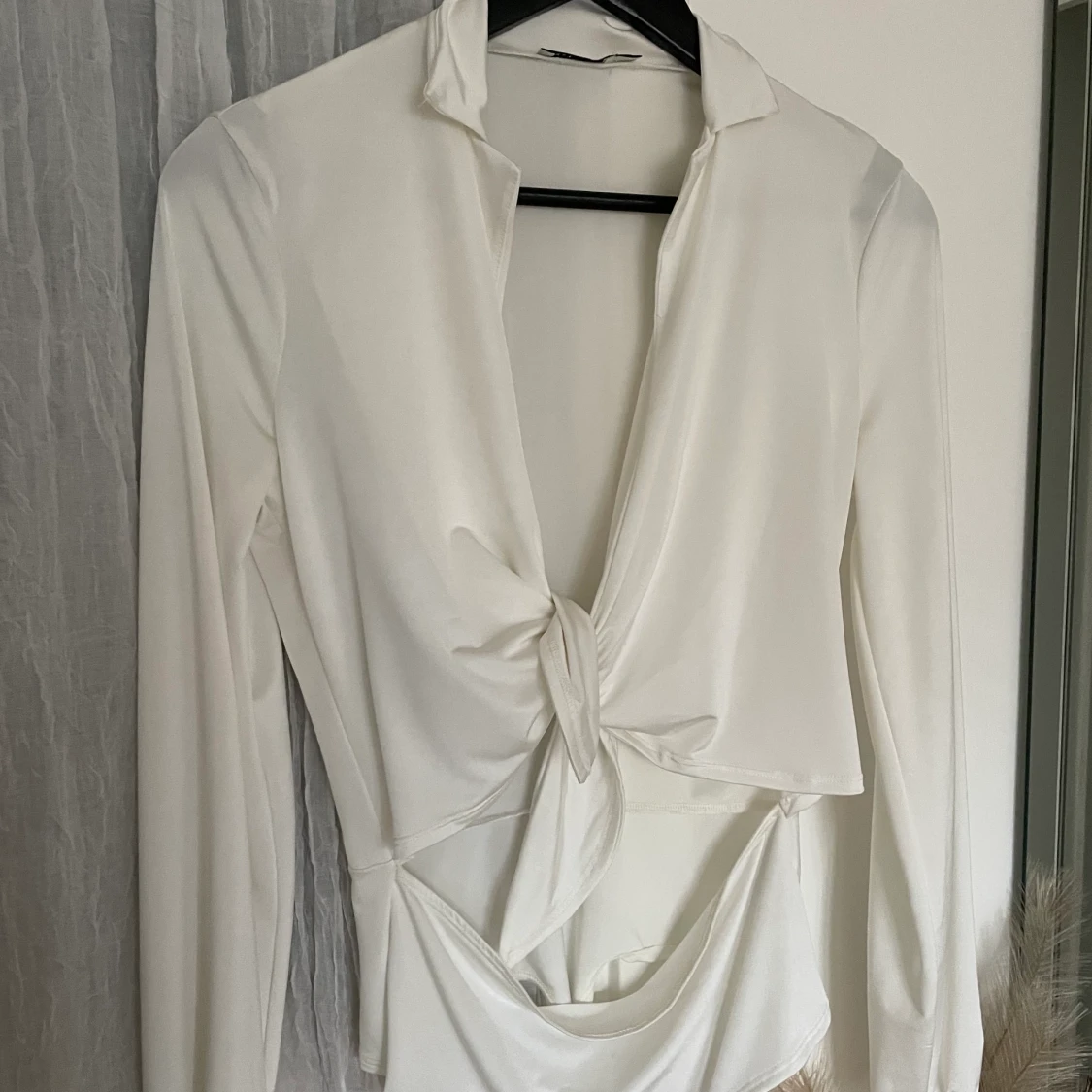 Vit fin tröja  - 90