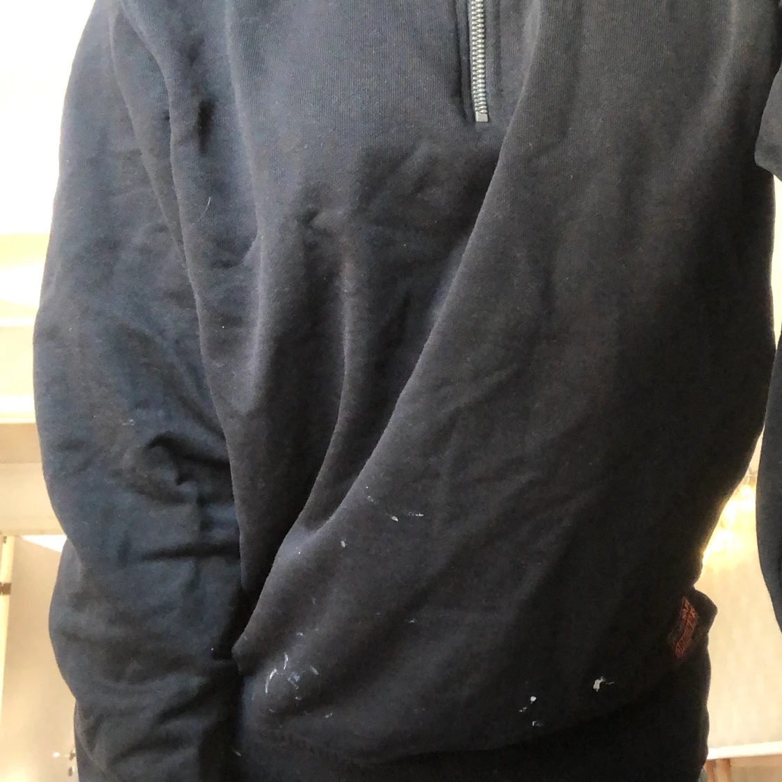 SNYGG & SVART POLO-SWEATER!! - 90