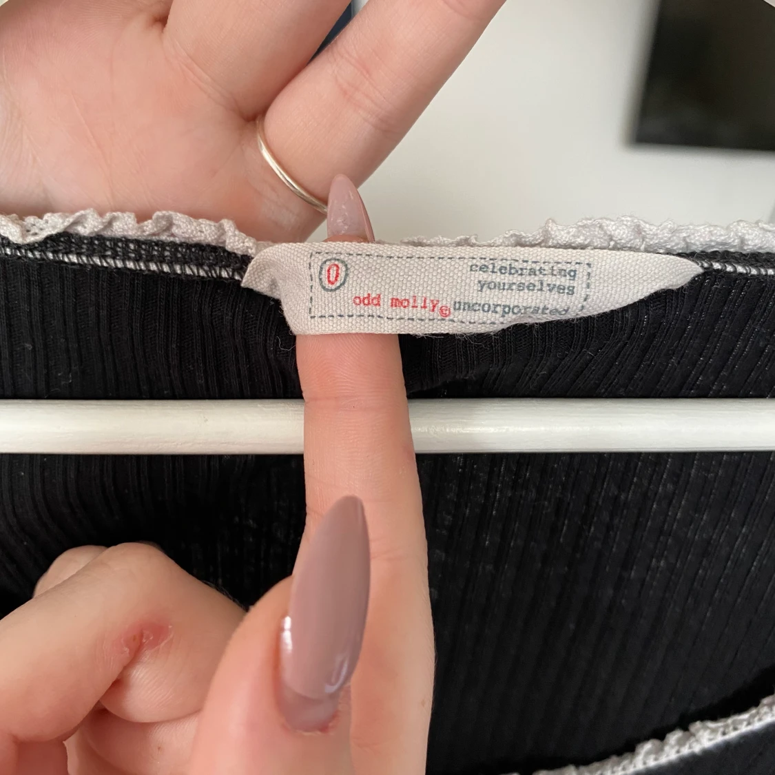 Odd Molly långärmad tröja - svart - 91