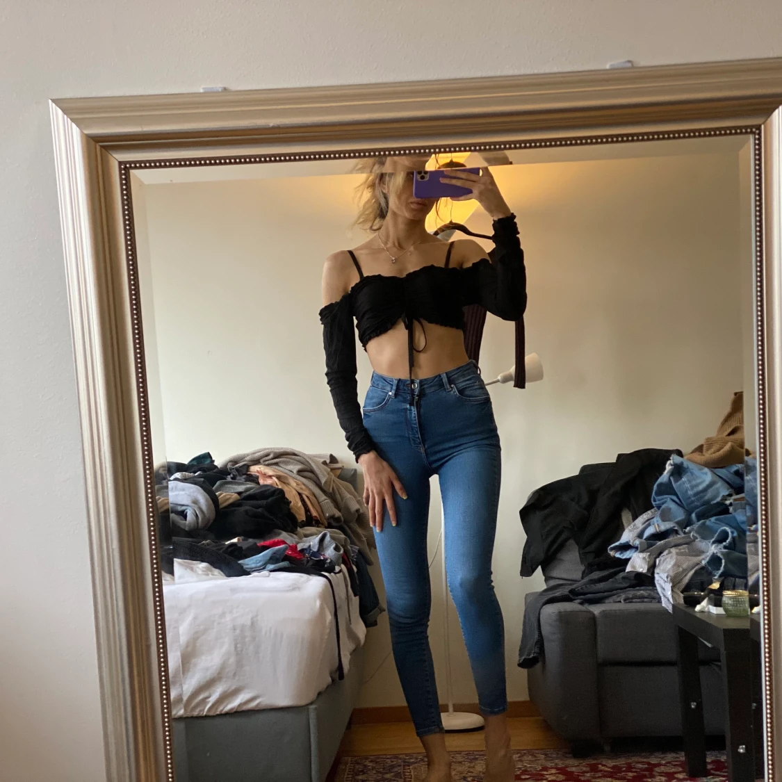 Jeans från Gina i storlek 36