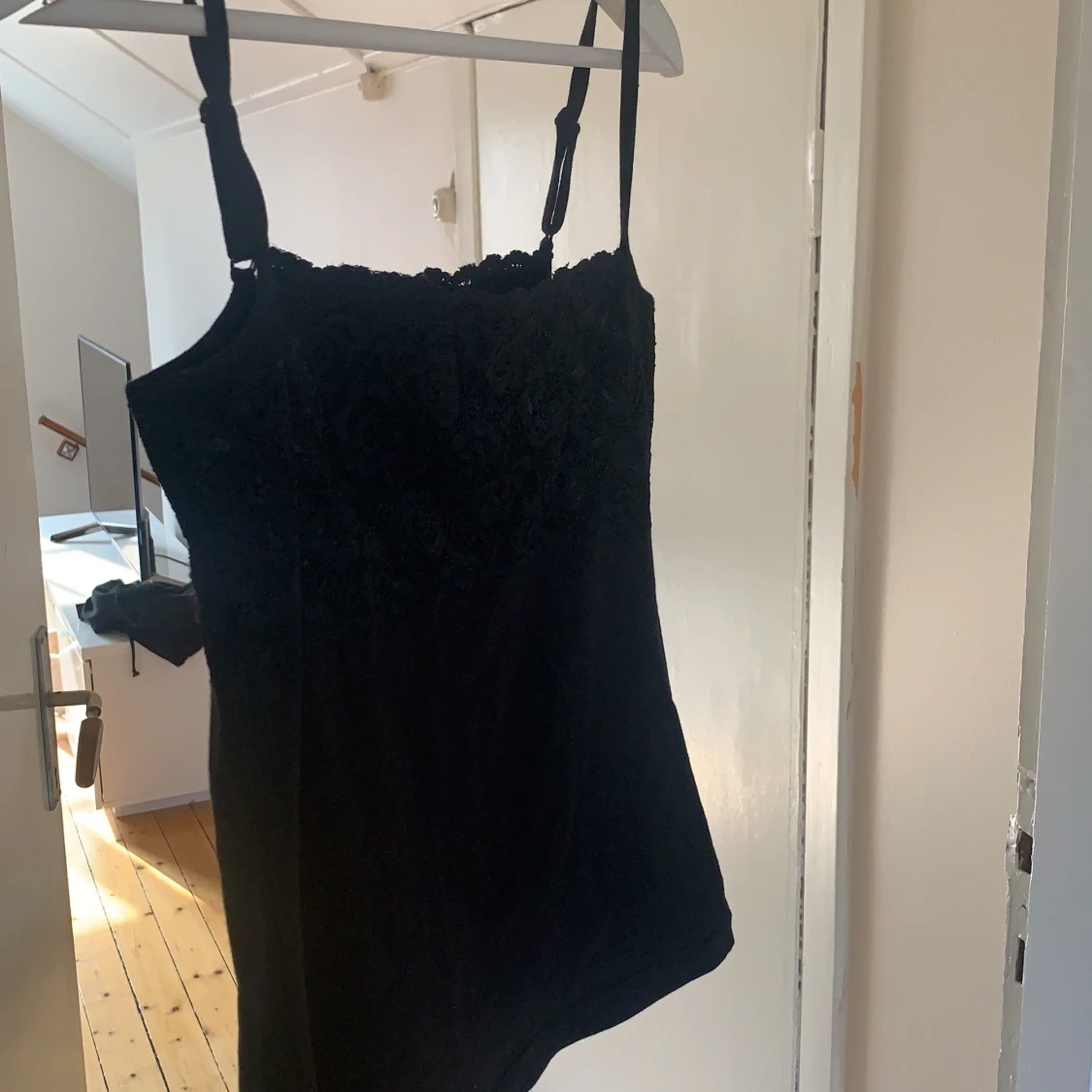 Linne med spets  - 90