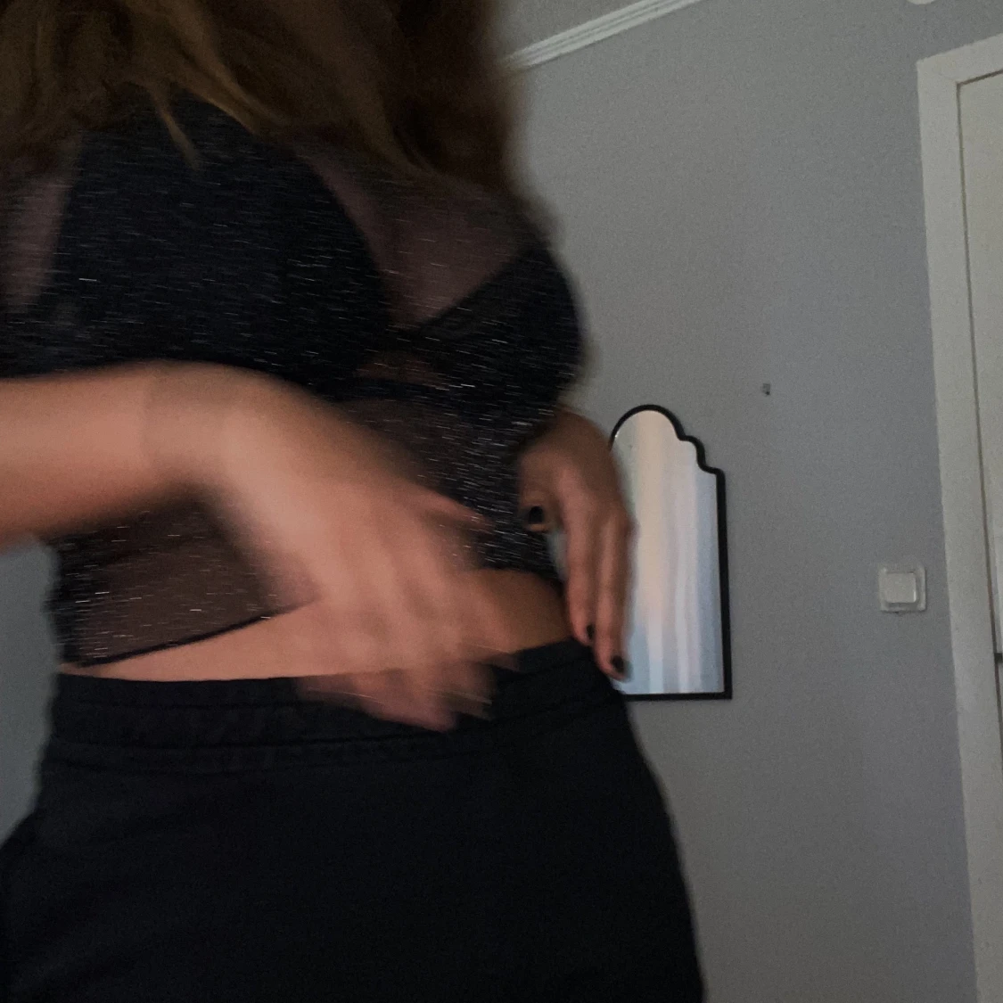 Glittrig söt topp - 91