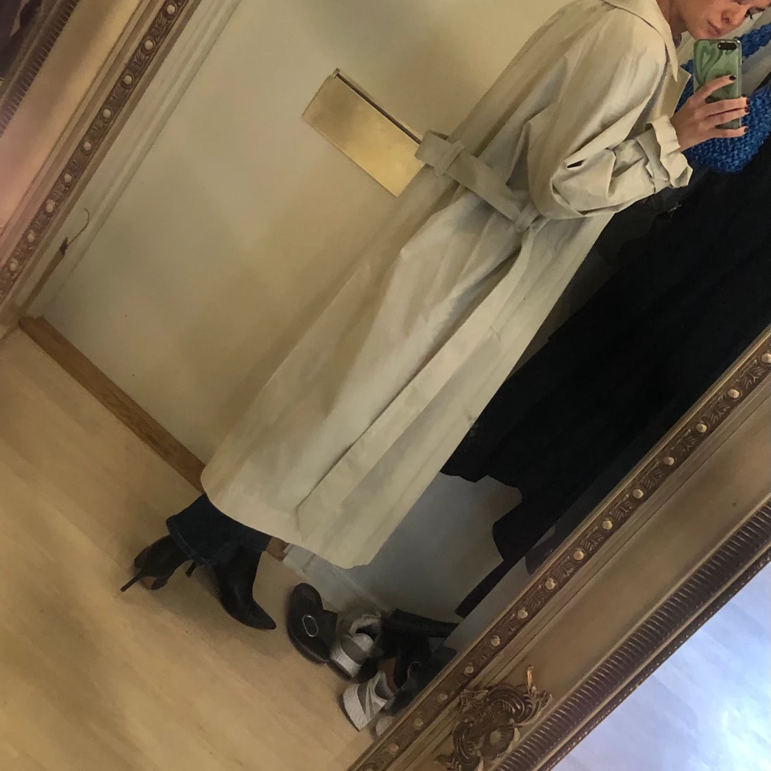 Trenchcoat naturvit xs - 91