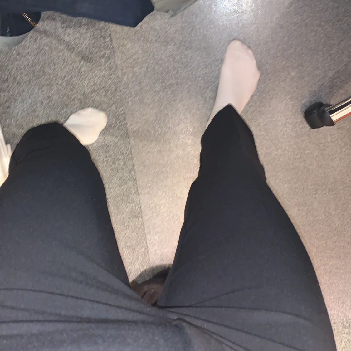 Svarta kostymbyxor i strl S💕💕💕 - 91