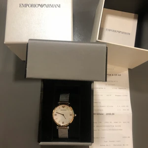 Emporio Armani klocka  - Knappt använd klocka säljes pga ingen användning.