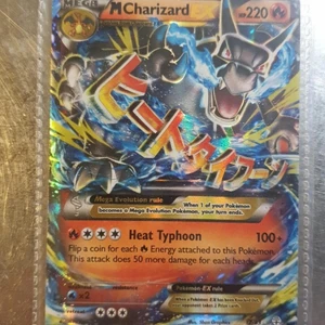 Mega charizard x 20th jubileum kort - säljer nu min sällsynta mega charizard x 20th century jubileum kort. går för 4,446 kr på ebay. men denna är inte en 10/10 denna kanske är en 8/10 men skriv pris och lägg bud så får jag se vad jag går med på ( 300 kr startbud) och är aktiv hela tiden typ så känn er inte stressade för jag är inte en av dem säljarna som aldrig svarar. obs!! tar bara kontant då mitt bank id och swish har inaktiverats och möts bara i Stockholm  mvh/ Axel