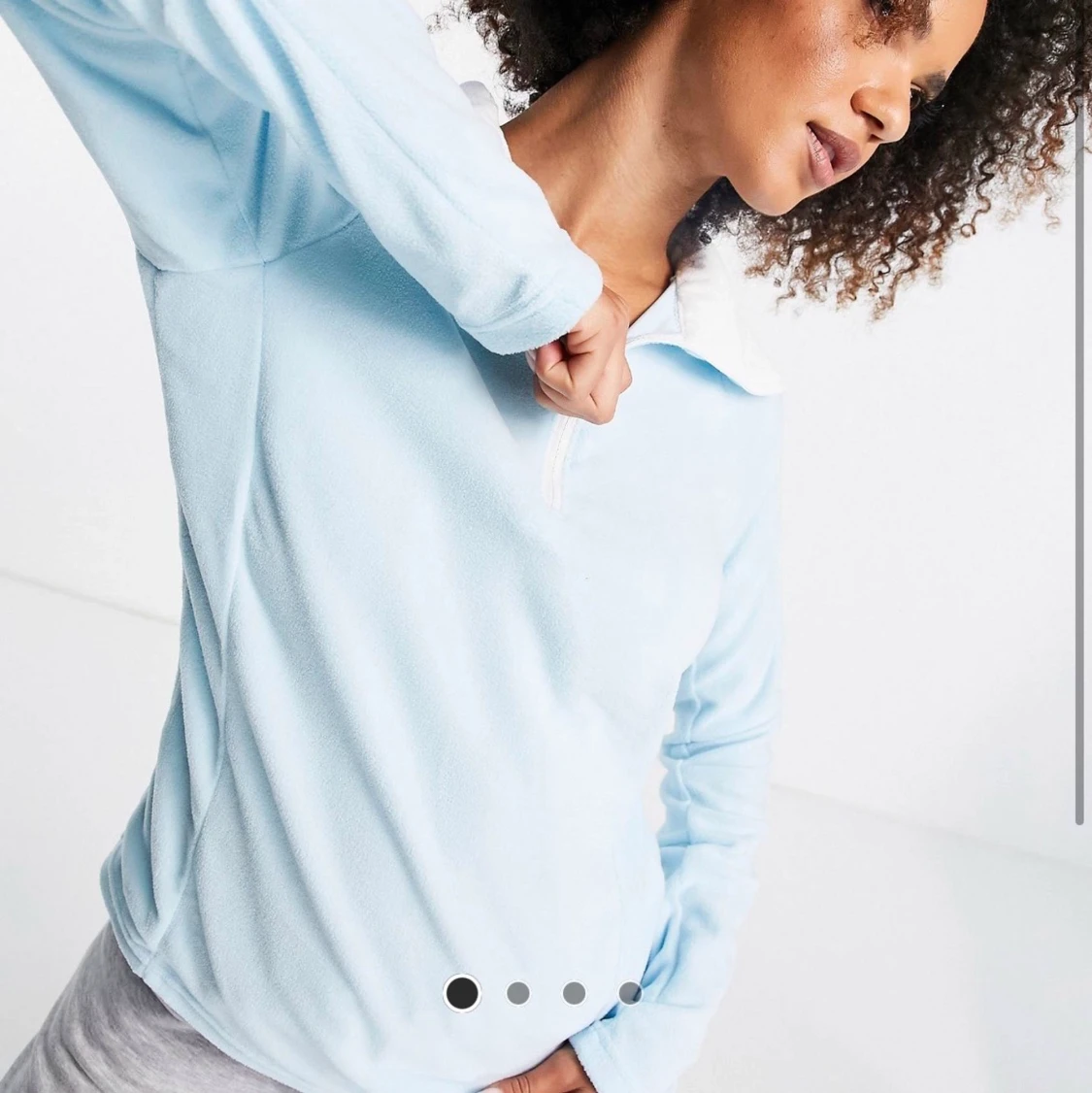 Columbia – Glacial – Blå fleecetröja med